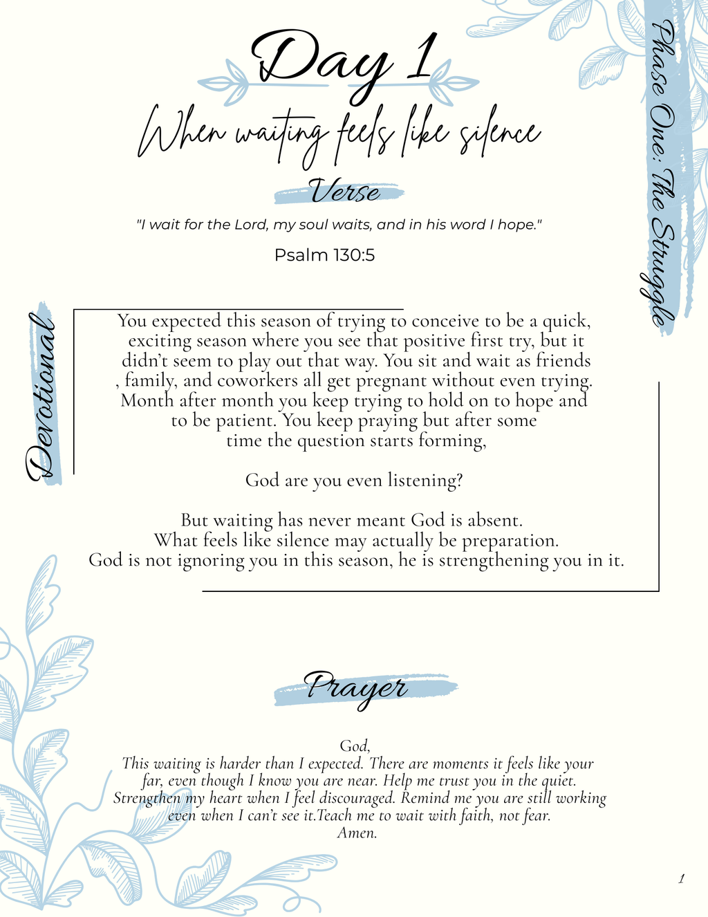 STRENGTH TO SOAR: A TTC Devotional (Sample)