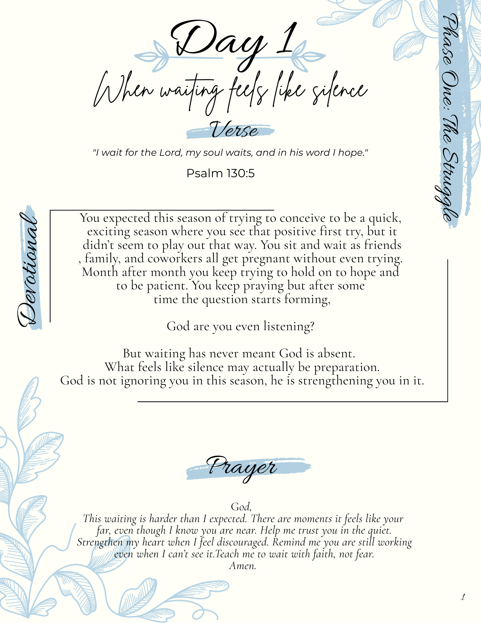 STRENGTH TO SOAR: A TTC Devotional (Sample)