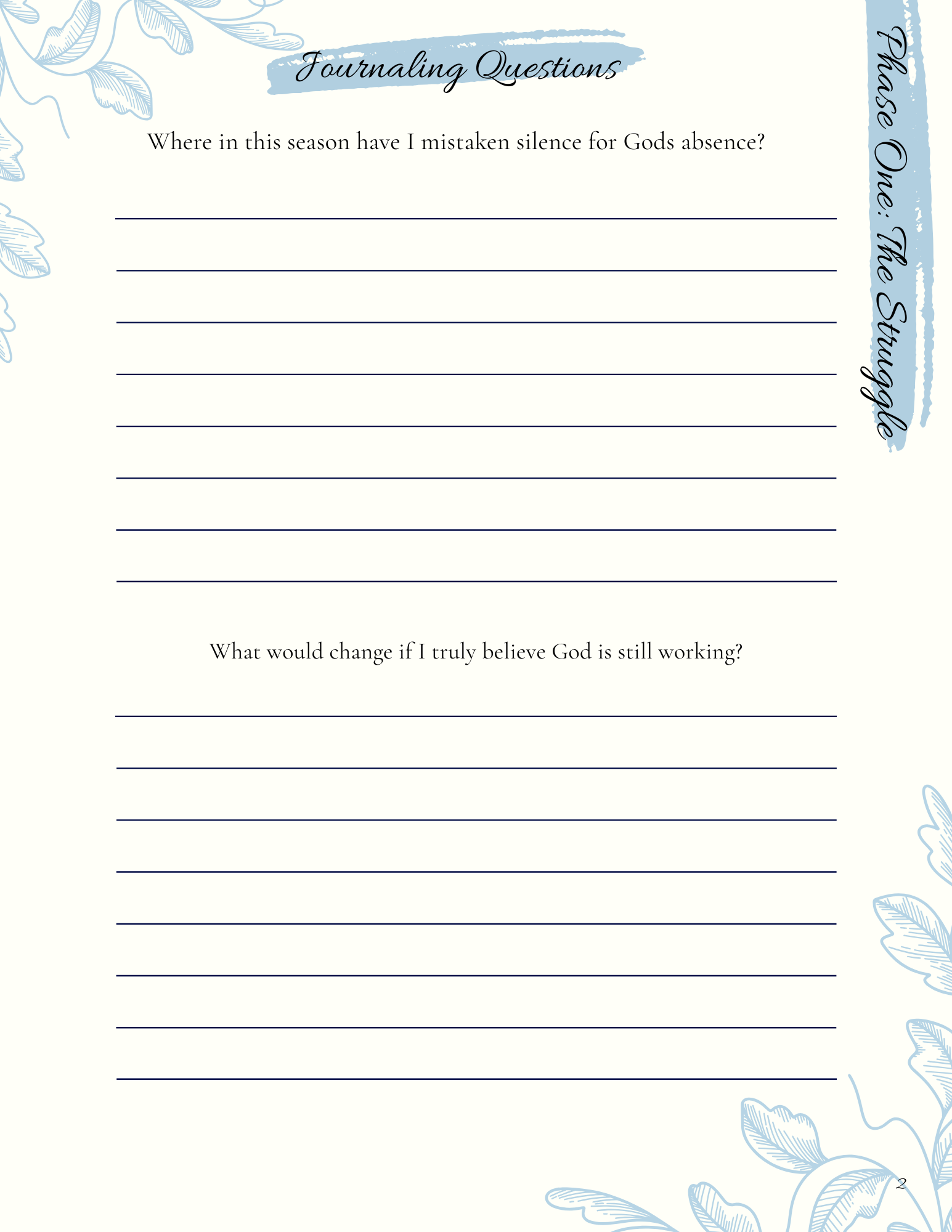 STRENGTH TO SOAR: A TTC Devotional (Sample)